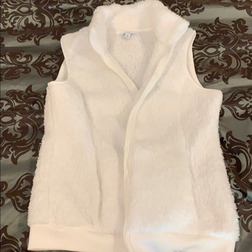 Polyester White Vest.